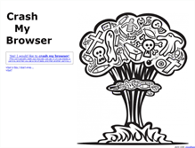 Tablet Screenshot of crashmybrowser.com